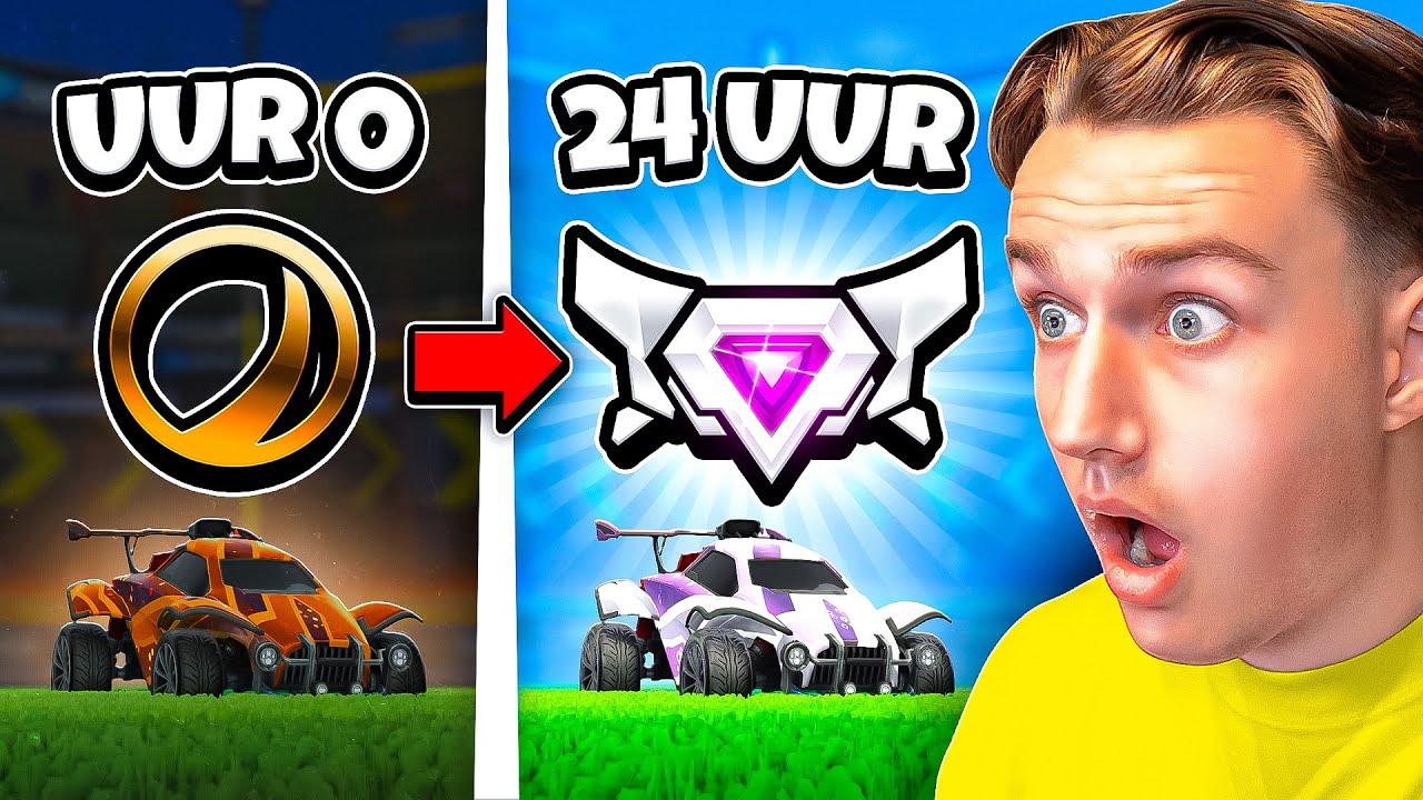 Ik Speelde 24 Uur Rocket League Op Een Nieuw Account