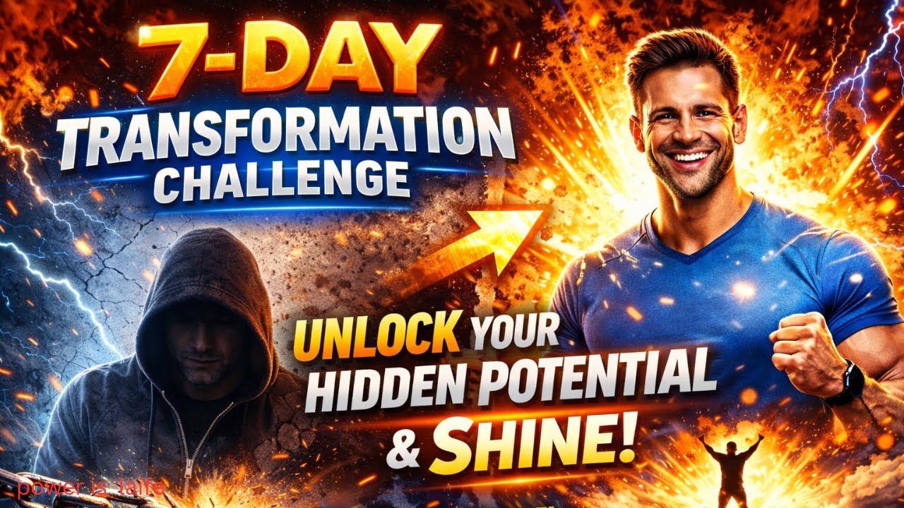 7-Day Transformation Challenge: Unlock Your Hidden Potential & Shine