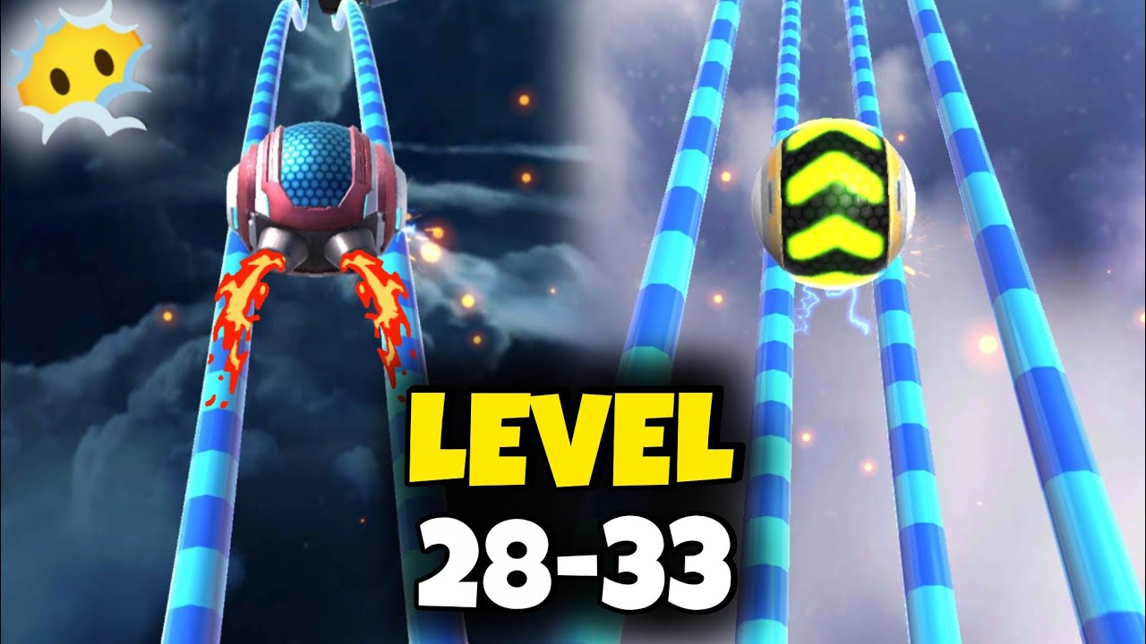 Space Rolling Balls Race - Level 28-33 - Gameplay