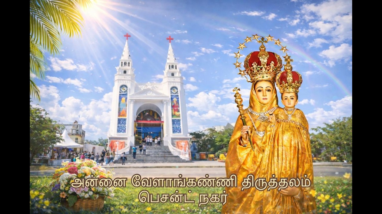 LIVE -  HOLY MASS || 6.00 AM || ANNAI VAILANKANNI SHRINE || BESANT NAGAR ||