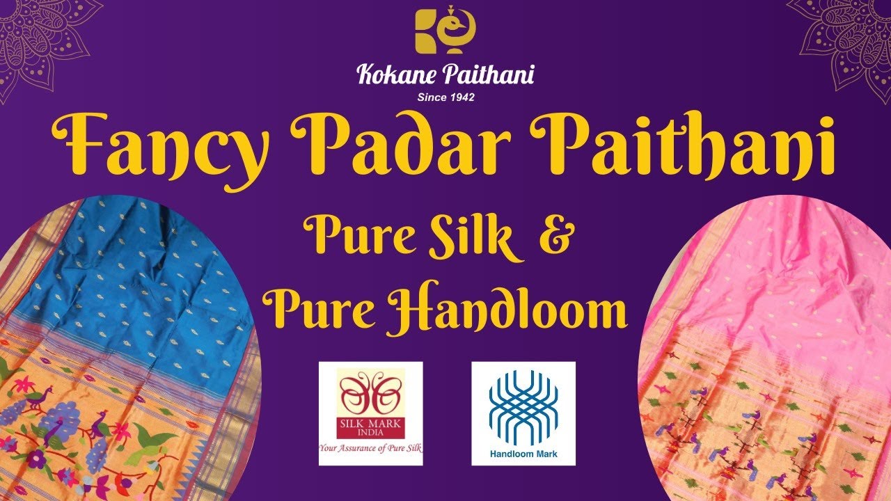 Fancy Pallu Handloom Paithani #kokanepaithani #paithani #silksaree #handloom