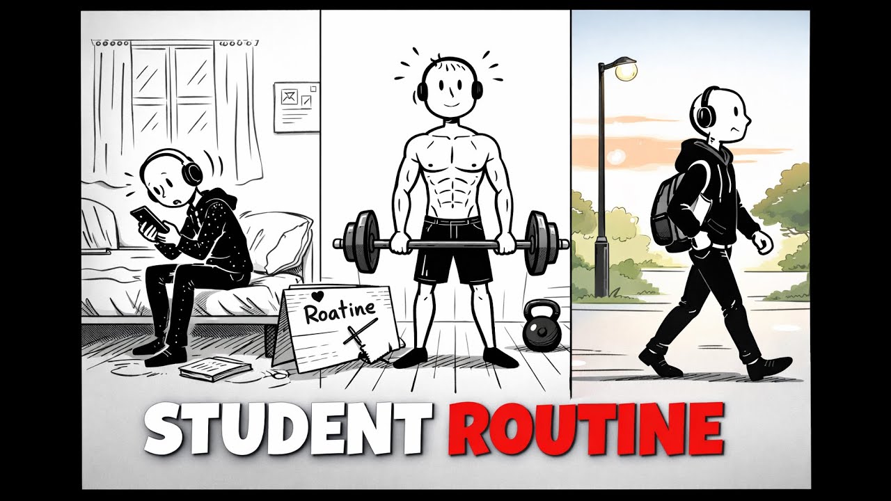 The REAL Daily Routine for Students 📚 You’re Doing It Wrong ❌