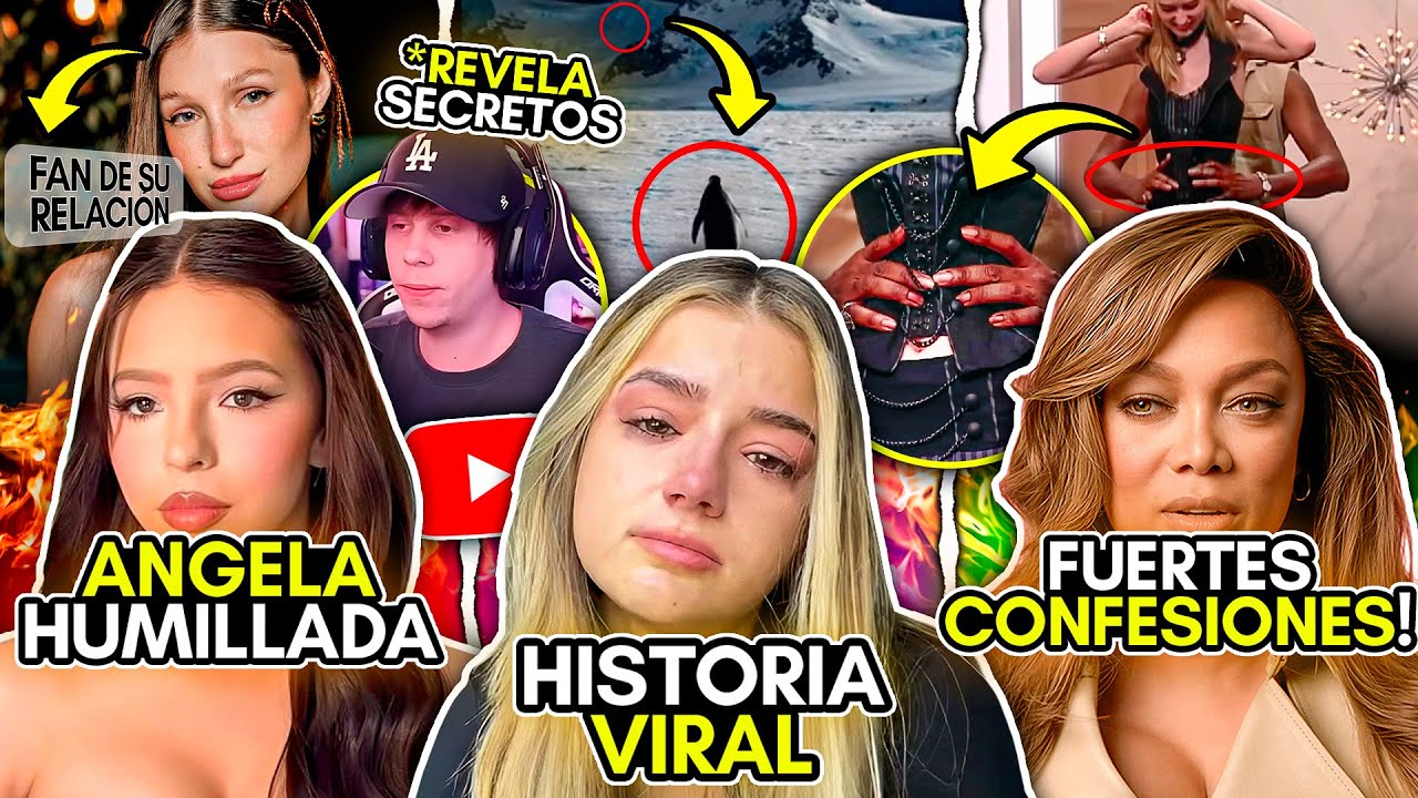 &Aacute;NGELA AGUILAR EXPUESTA! EMOTIVO PING&Uuml;INO viral! TYRA BANKS REVELA! RUBIUS EXPONE SECRETO de YOUTUBE