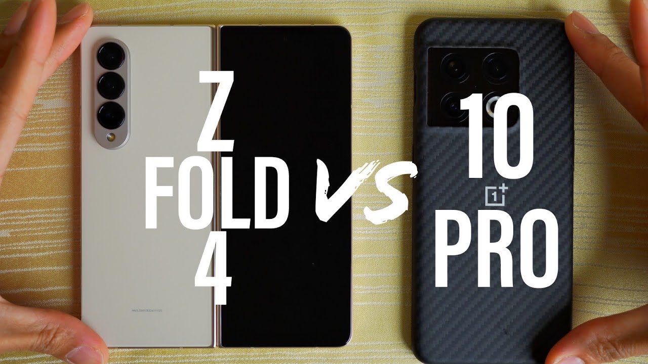 Samsung Galaxy Z Fold 4 vs OnePlus 10 Pro SPEED TEST!