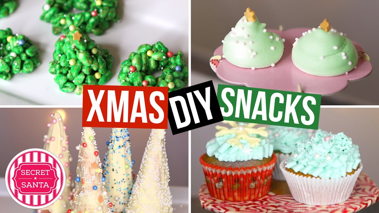 DIY SNACKS für Weihnachten! EINFACH & LECKER