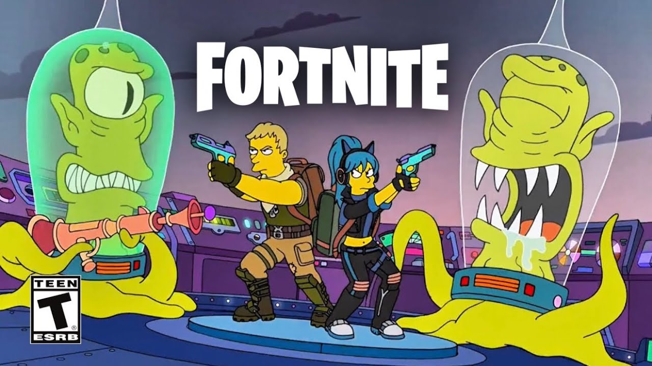 Fortnite x The Simpsons | Официальный тизер-трейлер