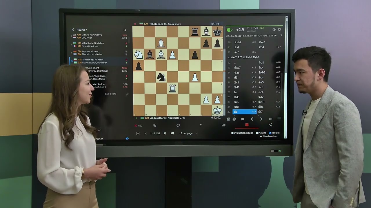 🇺🇿 Nodirbek Abdusattorov on his victory against Tabatabaei M. Amin 🇮🇷 | FIDE Grand Swiss 2025