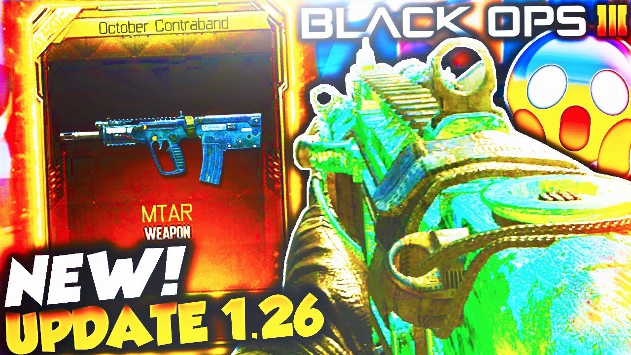 *NEW* BO3 DLC WEAPONS UPDATE 1.26! - NEW BLACK OPS 3 SUPPLY DROP DLC WEAPONS! (BO3 DLC UPDATE 1.26)