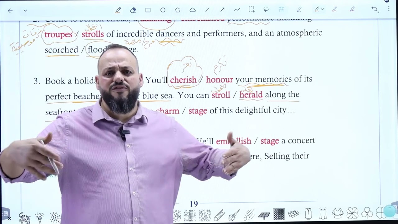 Vocabulary أ.أيمن سعادة