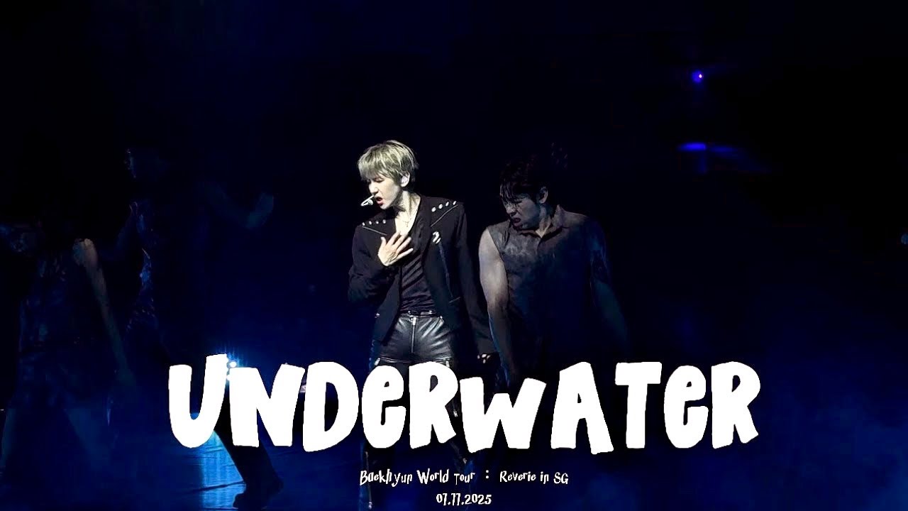 【4K】251101 BAEKHYUN 백현 《Underwater》 Baekhyun World Tour - Reverie in SG 