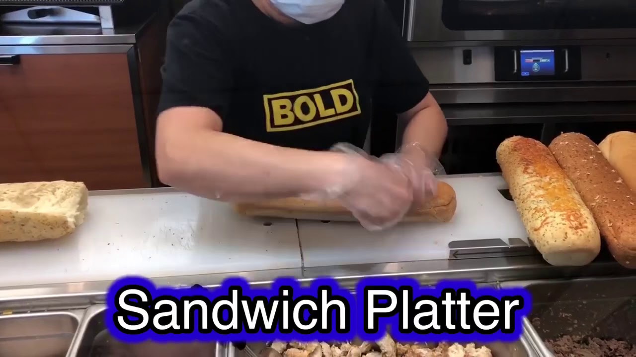 Party platters ... #subway...