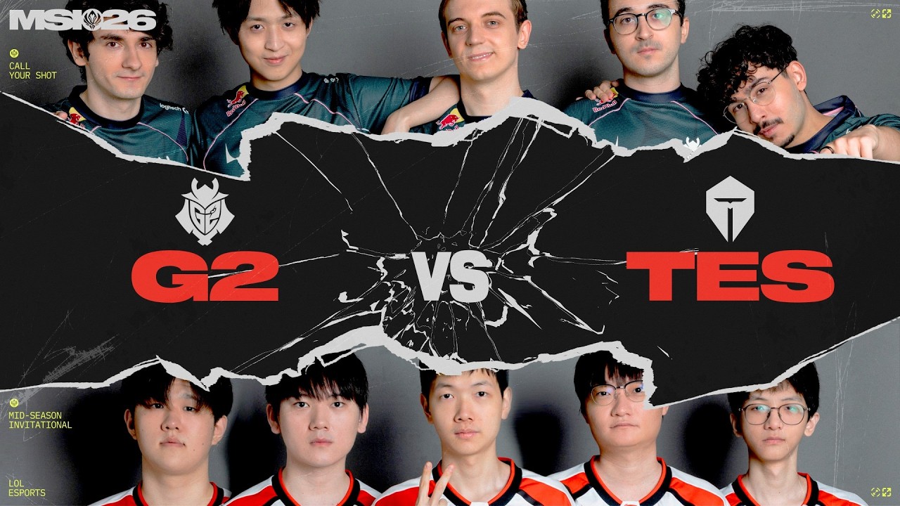 TES vs G2 | MSI 2026 | Bracket | Game 01 | Top Esports vs G2 Esports