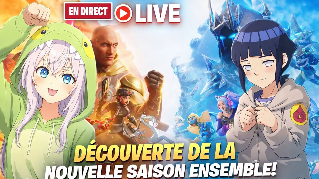 [LIVE FORTNITE FR] Nouvelle saison 24 heures nous allons découvrir la nouvelle saison ensemble