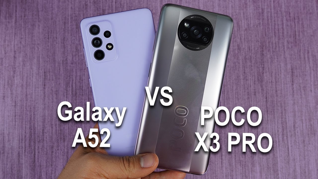 Galaxy A52 Vs Poco X3 Pro COMPARATIVA | Tecnocat
