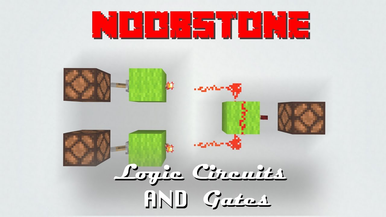 Redstone Basics - AND/NAND Gates | NoobStone | Minecraft Bedrock Edition 1.19 Redstone Tutorial