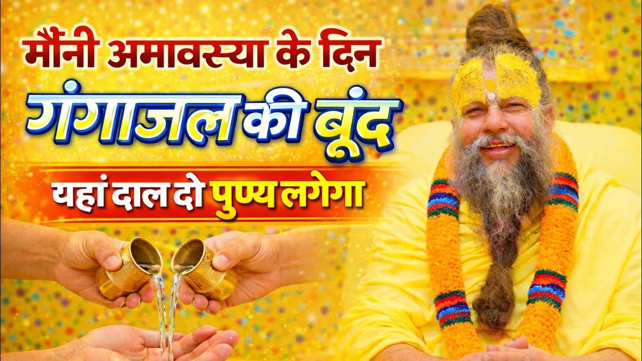 मौनी अमावस्या के दिन गंगाजल की दो बूंद यहां दाल दो वरना बर्बाद हो जाओगे | प्रेमानंद जी महाराज |
