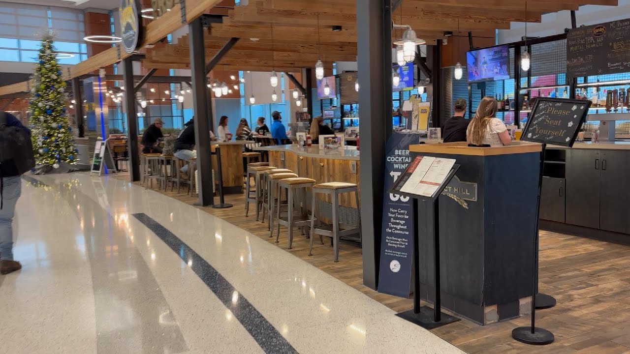 Gerald R. Ford International Airport (GRR) - Grand Rapids, MI: Terminals A & B, 12/31/24 4pm