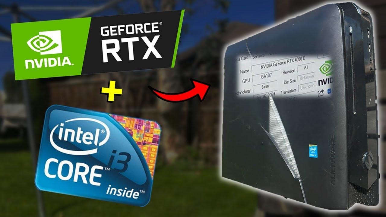 RTX Graphics Card in a 15 Year Old Alienware PC...