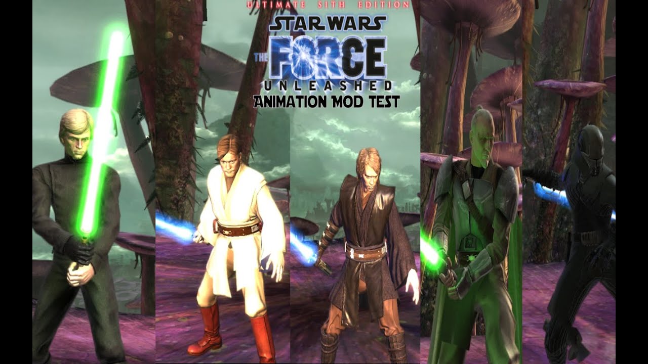 Star Wars: The Force Unleashed - Boss Animation Mod Test