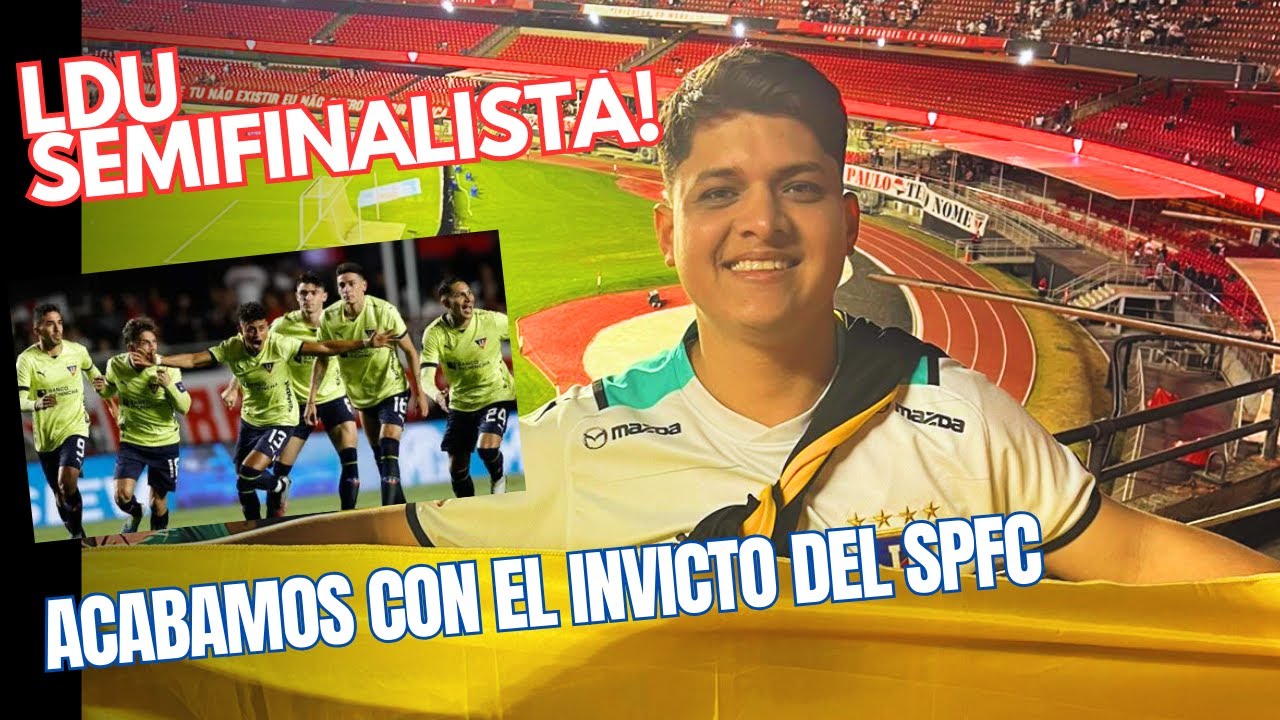 🏟️ SÃO PAULO 1 (4)vs 0 (5) LIGA DE QUITO | REACCIÓN desde el estadio Morumbi con los LIGUISTAS