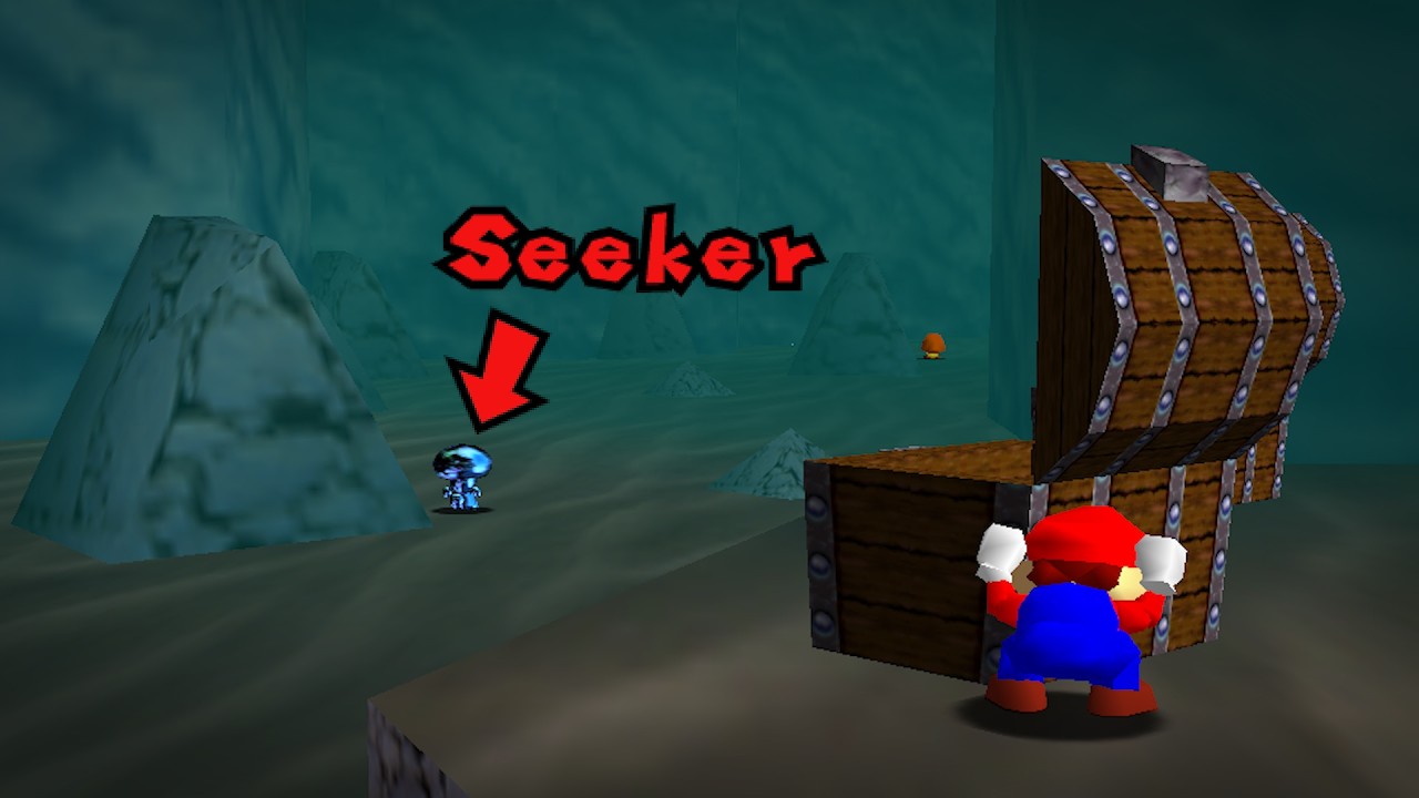 Hiding and Seeking in Mario 64 Online