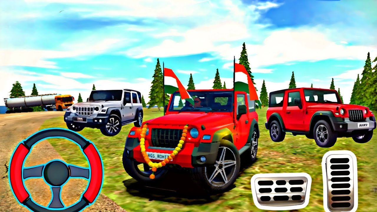 Indian Modified Thar Live Gameplay Off Road King Ya Accident Machine 2026 