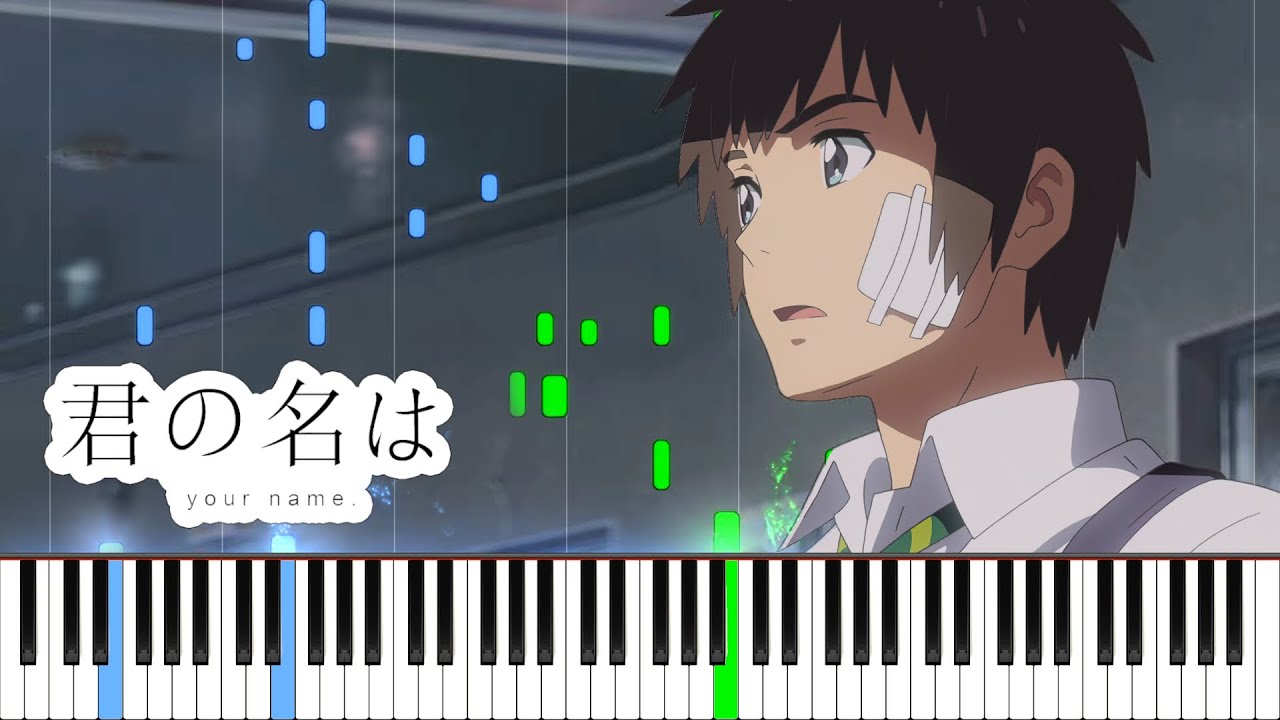 Zenzenzense (FULL) - Your Name Piano Cover | Sheet Music [4K]