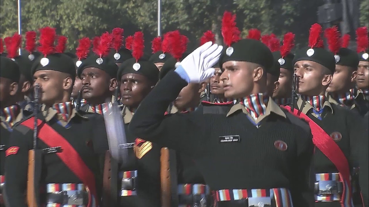 NCC CADETS AT RAJPATH  PARADE 2020