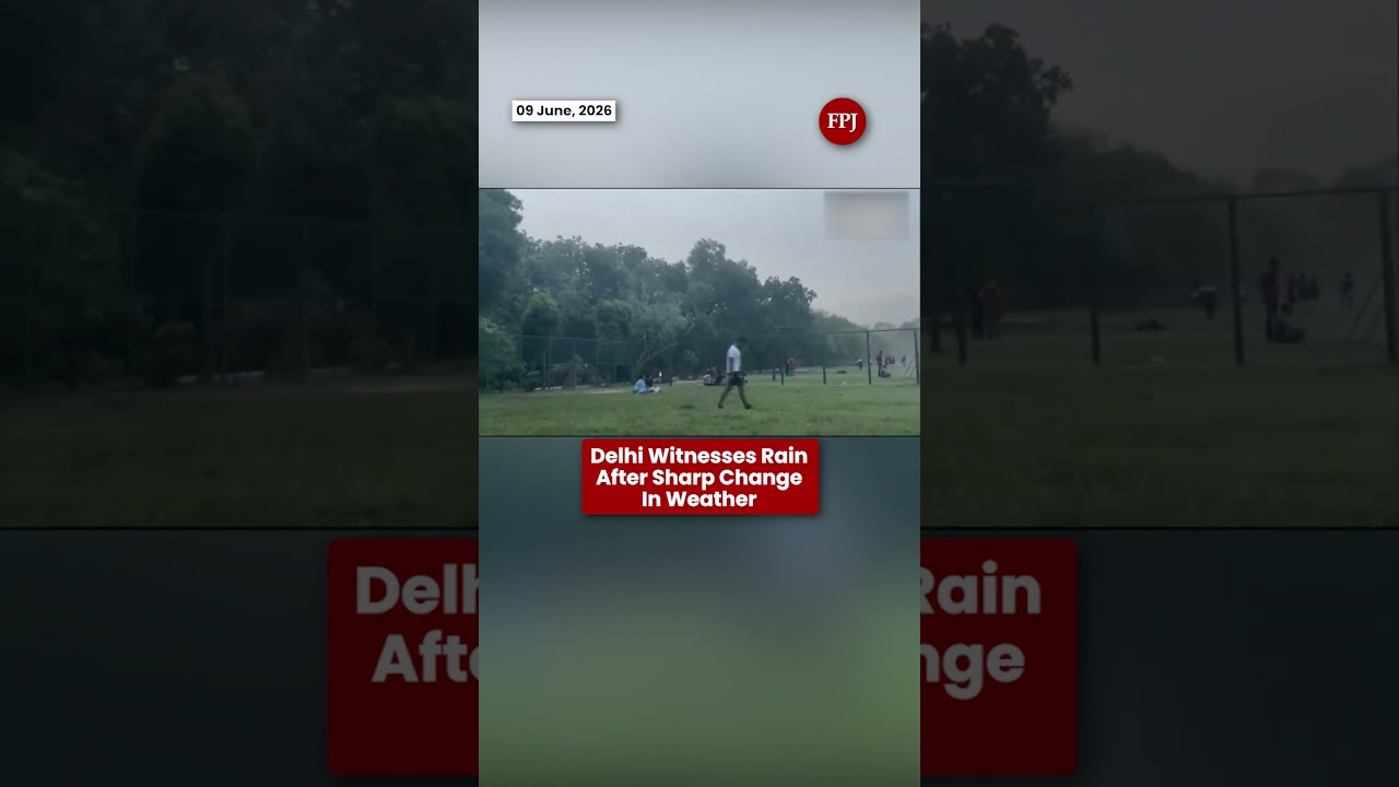Delhi Weather Takes Sudden Turn As Rain Lashes Parts Of The National Capital