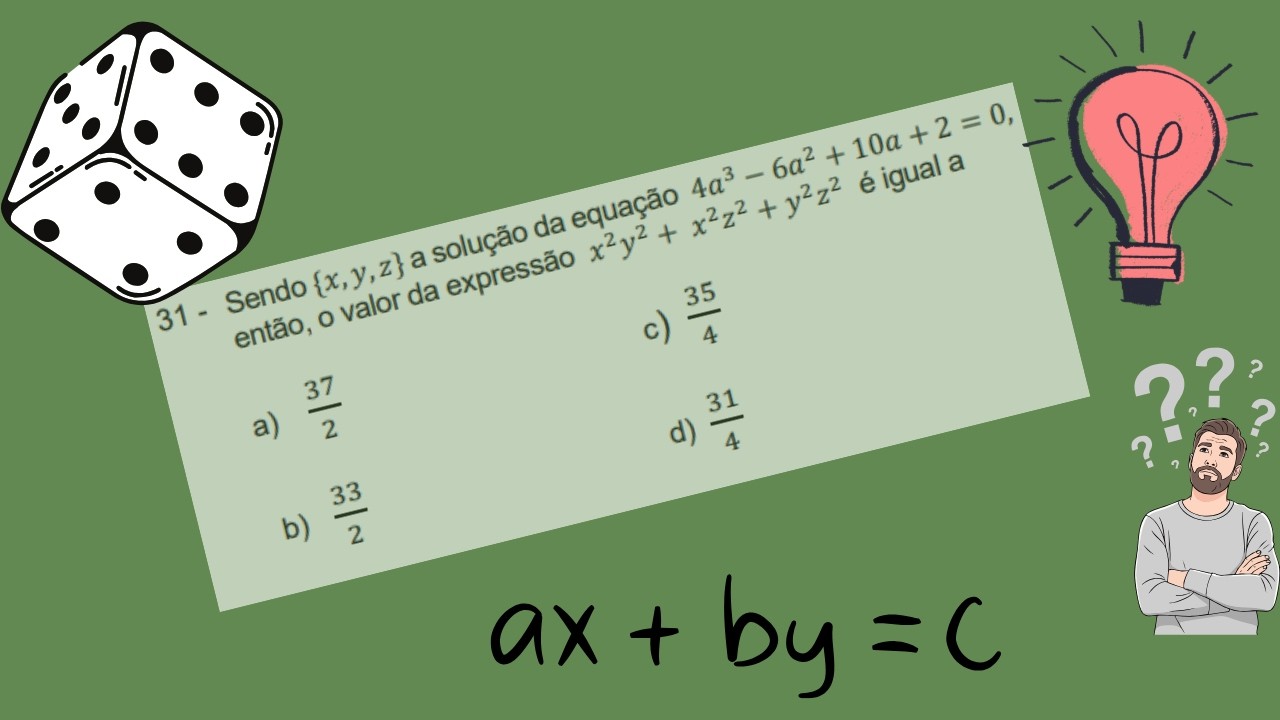 Questão 31 AFA 24/25 - Álgebra