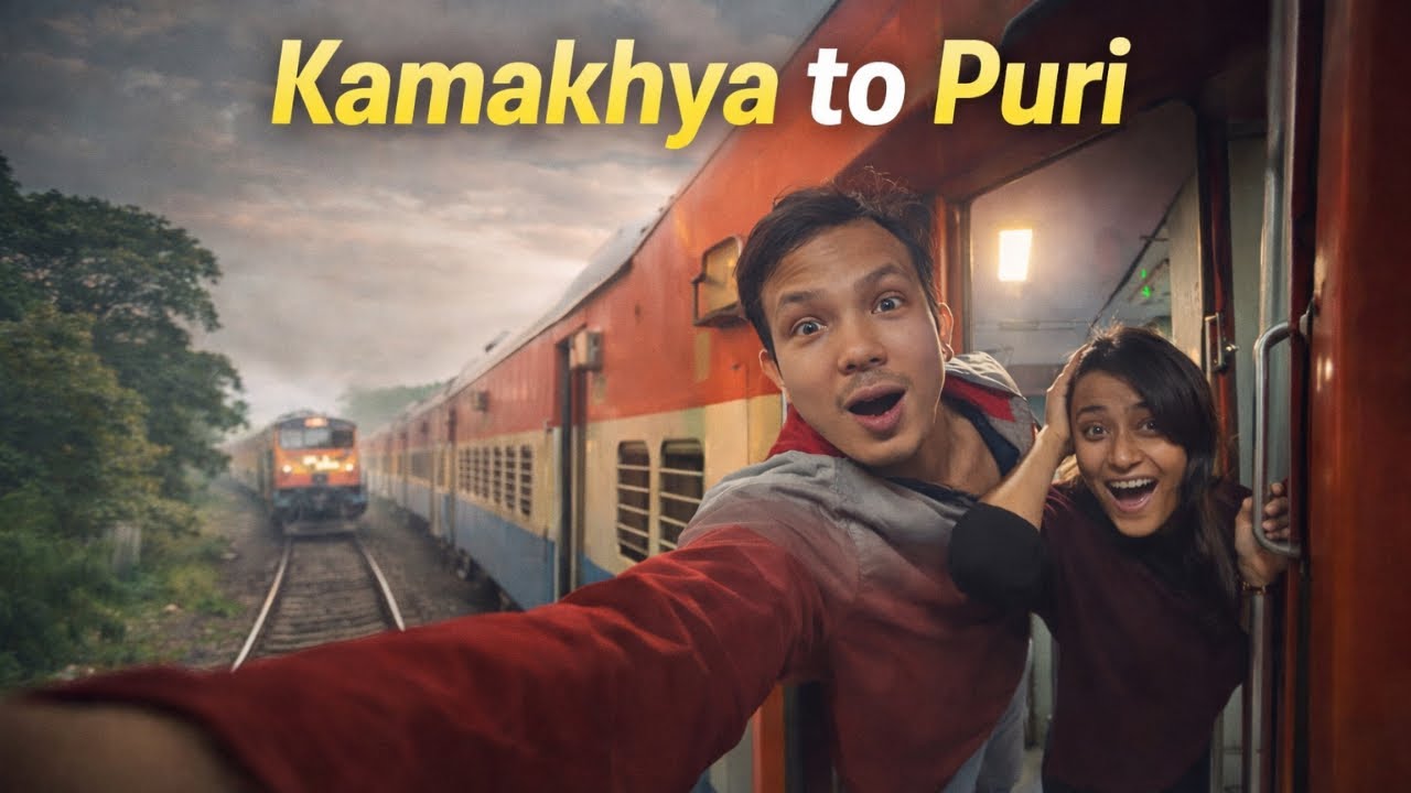 32 Hours Trapped 😱Inside in a Train 🚊 | Kamakhya to Puri | Sumi&Suvi☁️