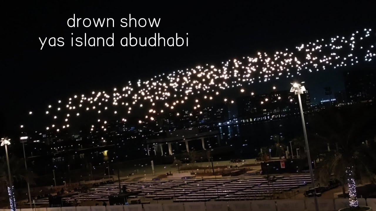 Drown show yas island abudhabi #drown #show 