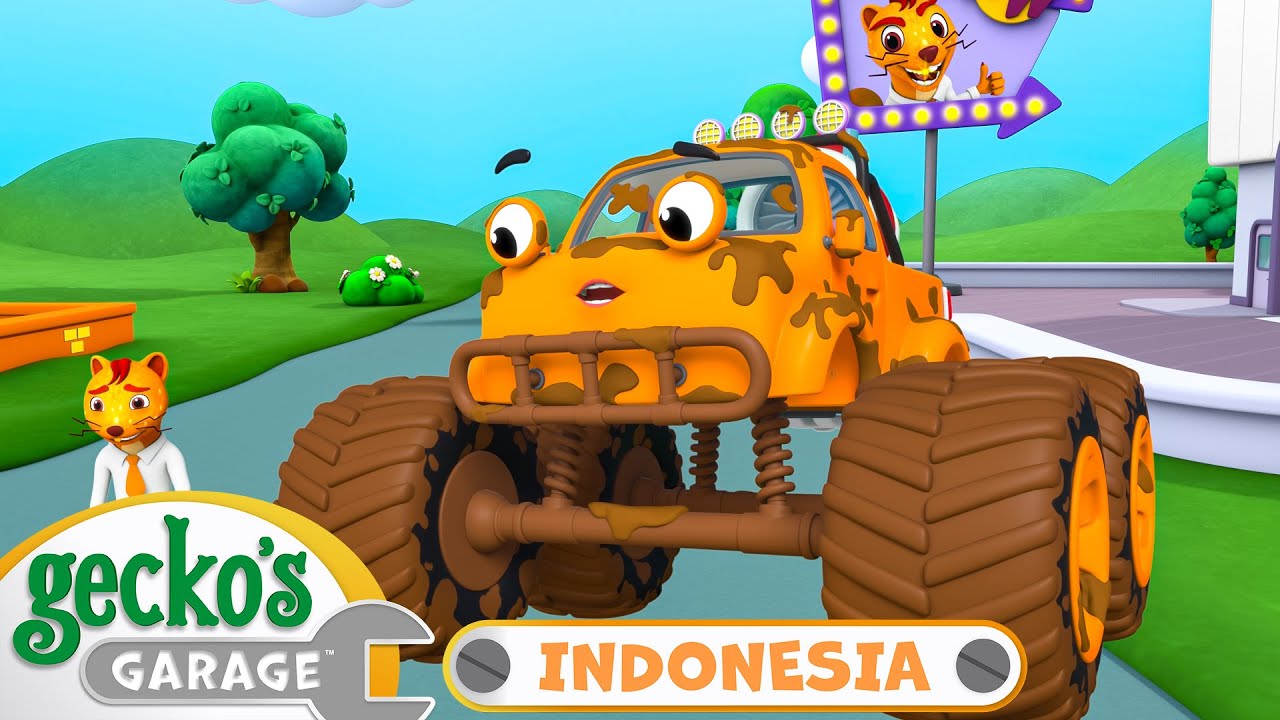Balapan Besar | Garasi Gecko | Kartun Populer Anak-Anak | Seru dan Mendidik