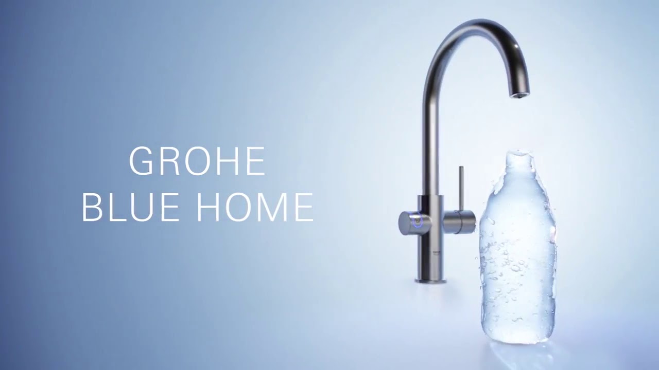 Grohe Blue Home Arıtmalı İ&ccedil;me Suyu ve Soda Yapan Eviye Bataryası - 3145500M