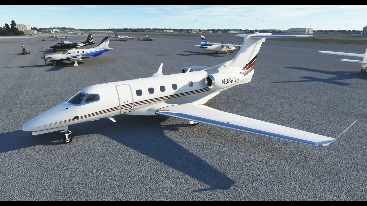 Embraer Phenom 300 Flight from Manchester to Syracuse! - MSFS 2020