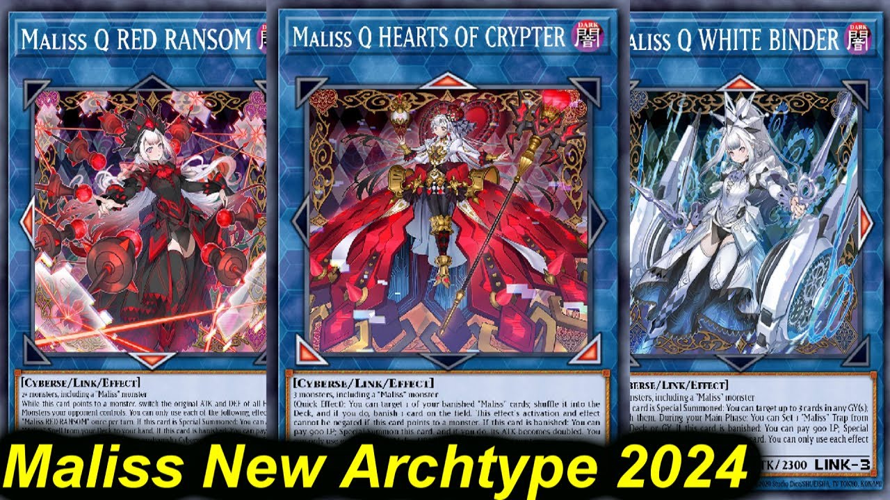 【EDOPRO】MALISS NEW ARCHTYPE DECK 2024