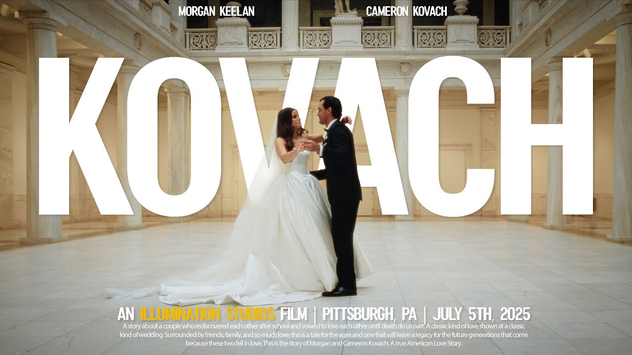 KOVACH Wedding Film | Carnegie Museum of Natural History and Art | Canon C80 & C70 | Super 8mm