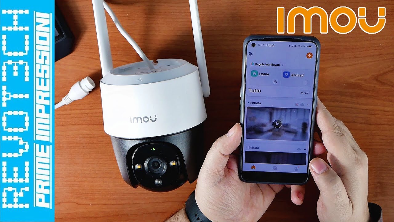 IMOU Cruiser IP Security Camera con Visione notturna a colori: Unboxing e primo Avvio