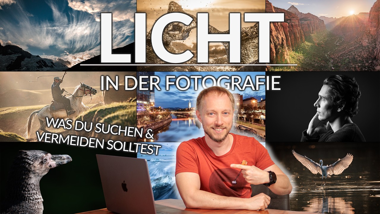 LICHT IN DER FOTOGRAFIE | Wie du spannende Fotos machen kannst!