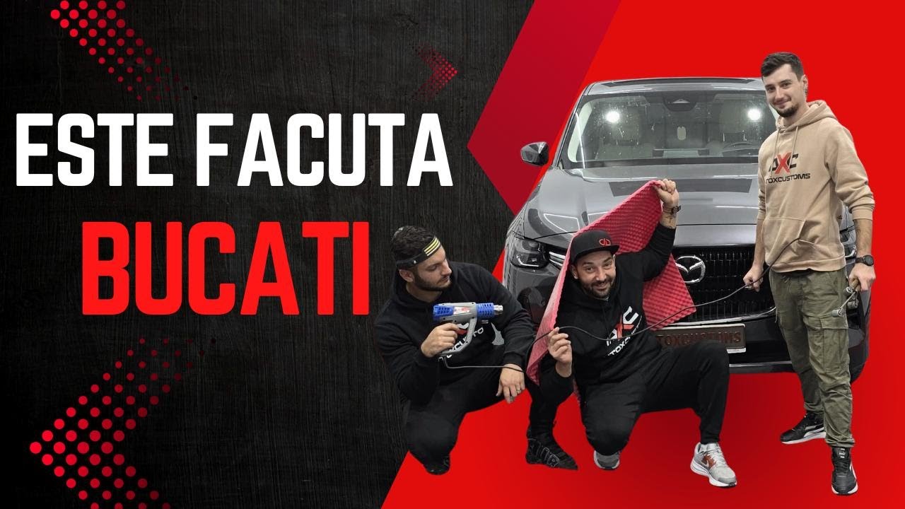 AM DESFACUT TOATA MASINA SI A MERITAT ! 🔇 Insonorizare Mazda Pas cu Pas