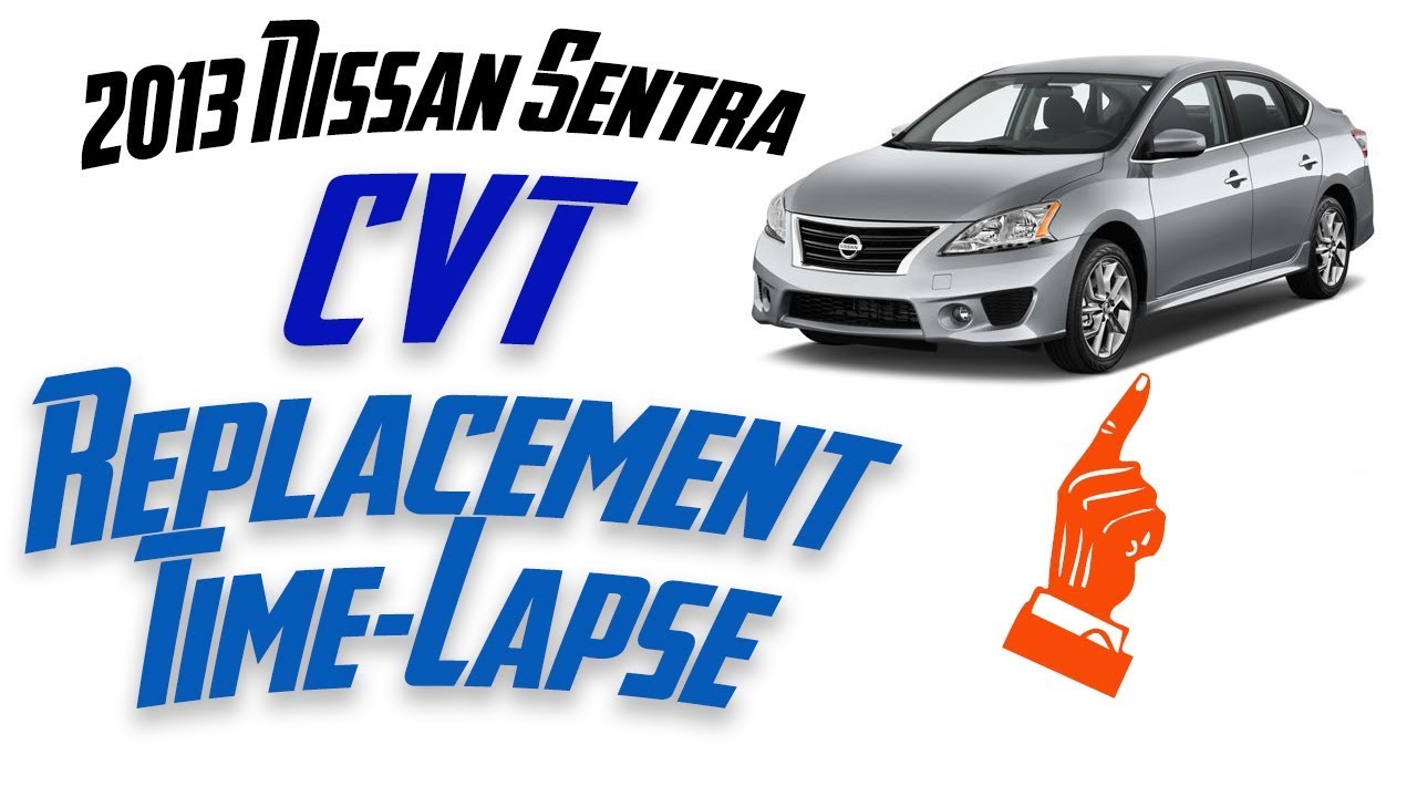 2013 Sentra CVT replacement in under 13 minutes.. time-lapse..