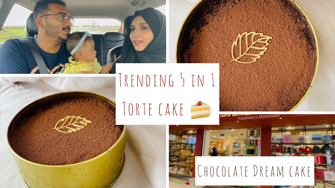 Trending 5 in 1 torte cake recipe 🍰😍//Chocolate Dream Cake//shopping vlog🛒@HangoutWithHaiZubee