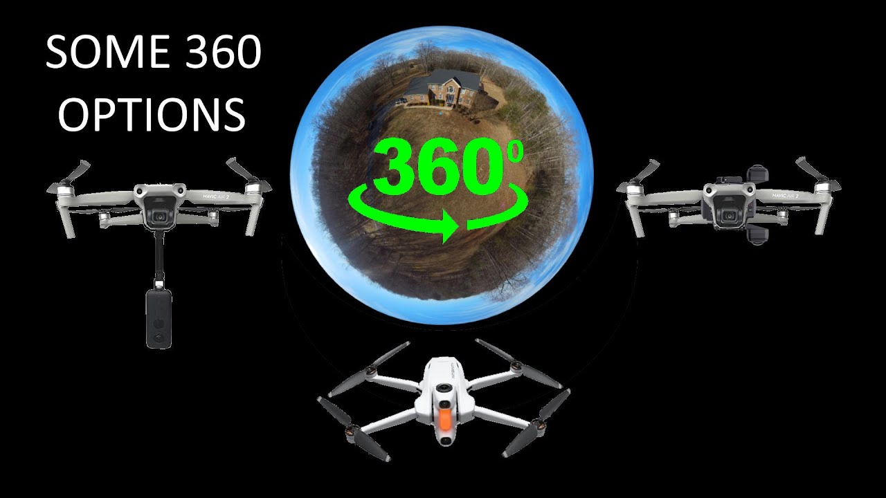 Сравнение 360-градусных видео: AntigravityA1 - Insta360 Sphere - Insta360 One RS Twin на DJI Mavi...