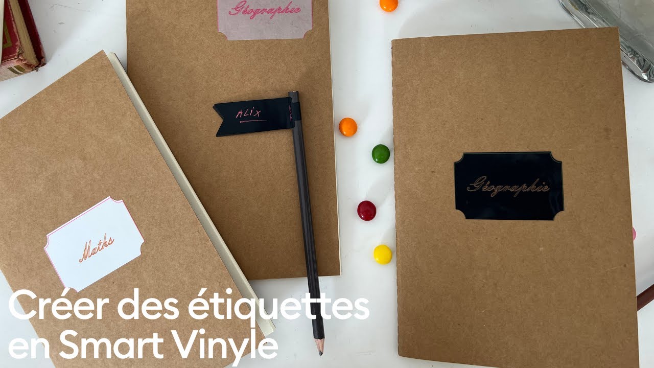 Créer des étiquettes avec le Smart Label Inscriptible I Cricut France