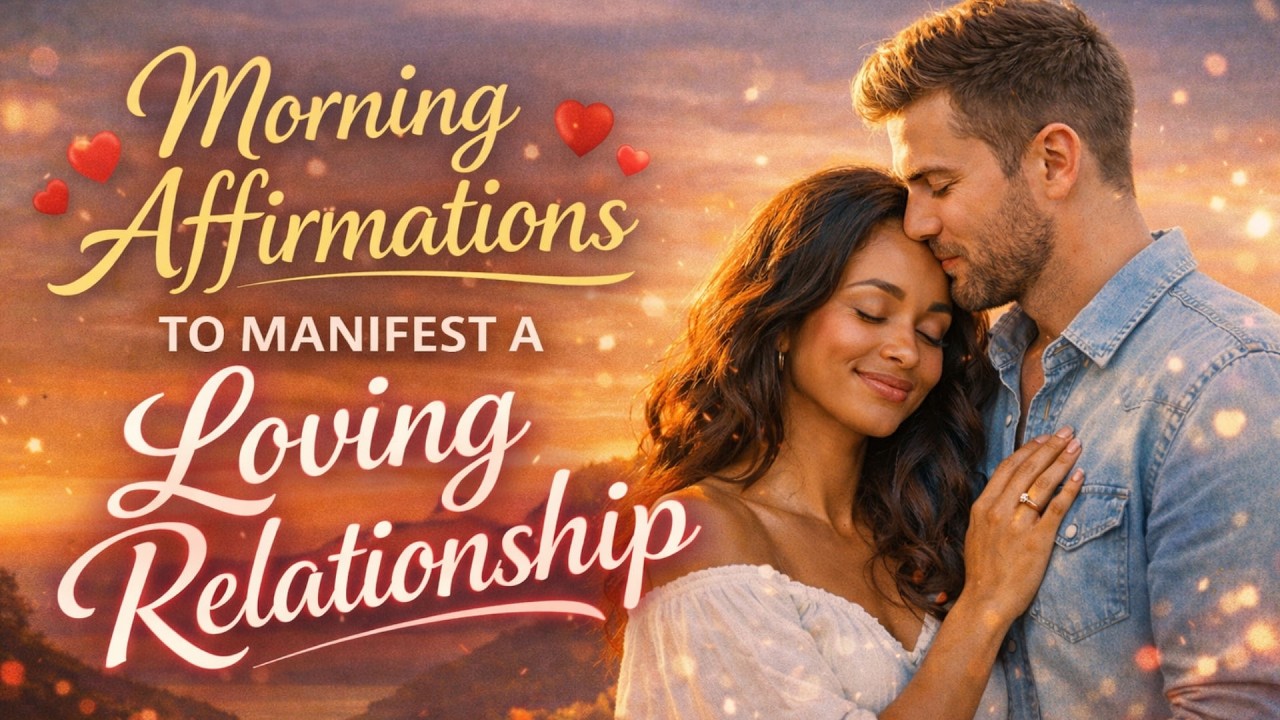 Morning Affirmations to MANIFEST a LOVING RELATIONSHIP ★ Welcome The Love of Your Life