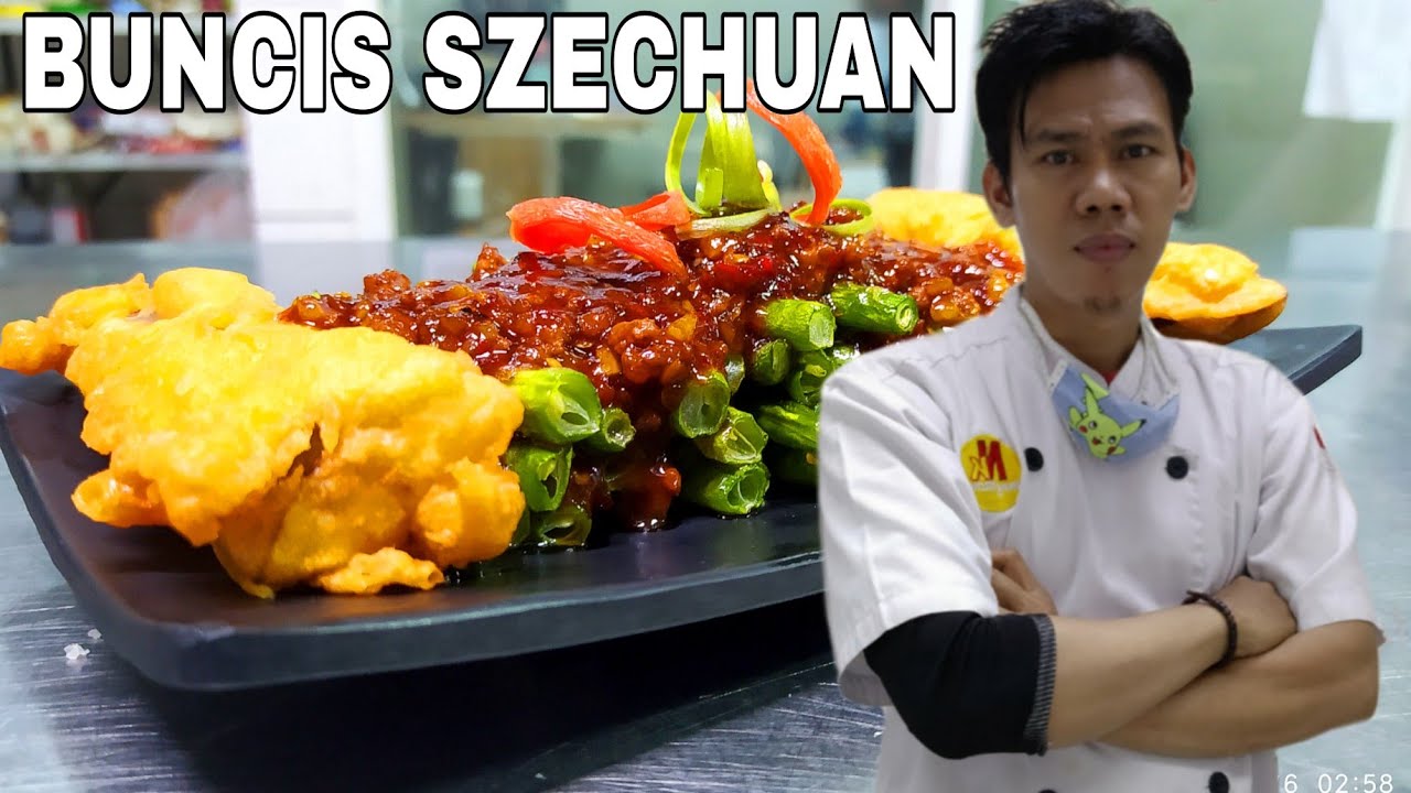 Buncis szechuan, | style Chinese food || ala Nanang kitchen