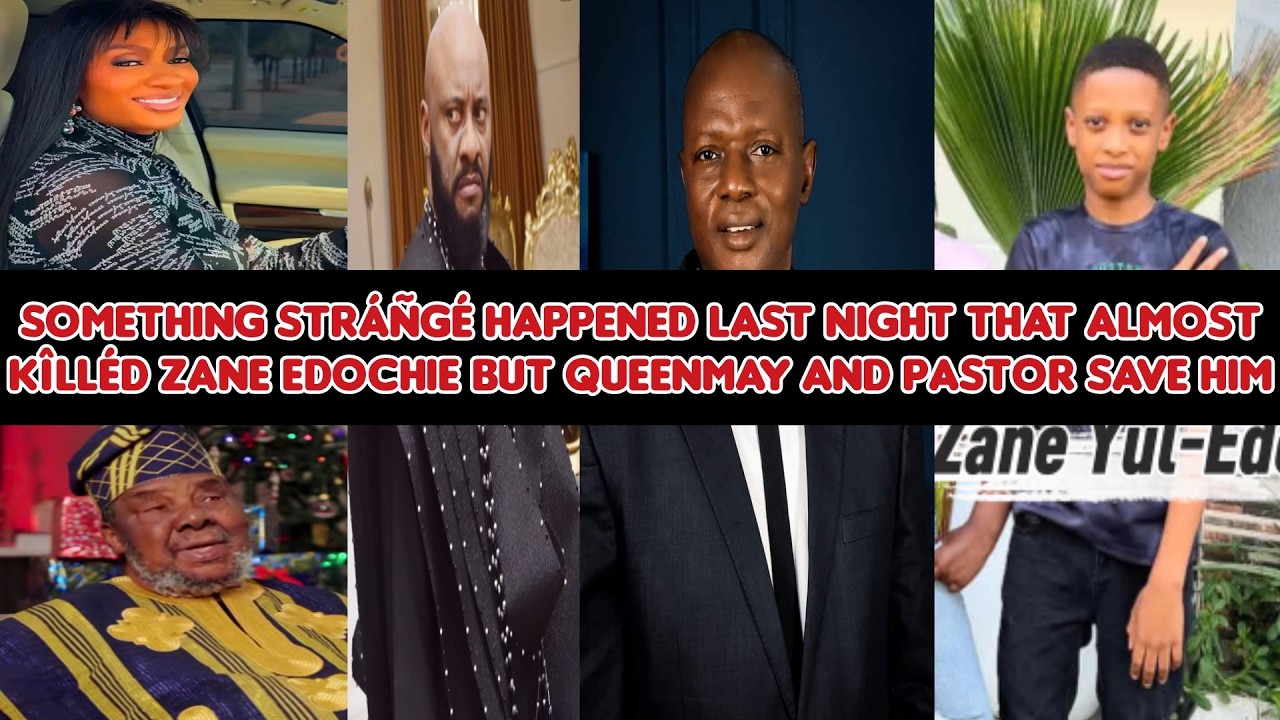 Something stráñgé happened last night dat almost kîlléd Zane Edochie bt QueenMay and Pastor save him