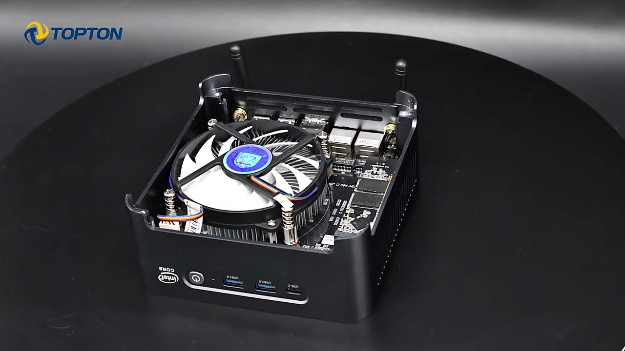 TOPTON 10th Gen Intel Core i9 10980HK i7 10750H Mini PC 2 La