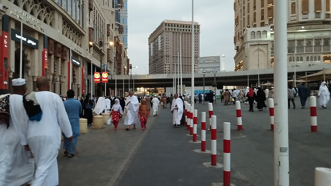 #فندق_سيف_المجد#والطريق للحرم من شارع الهجرة