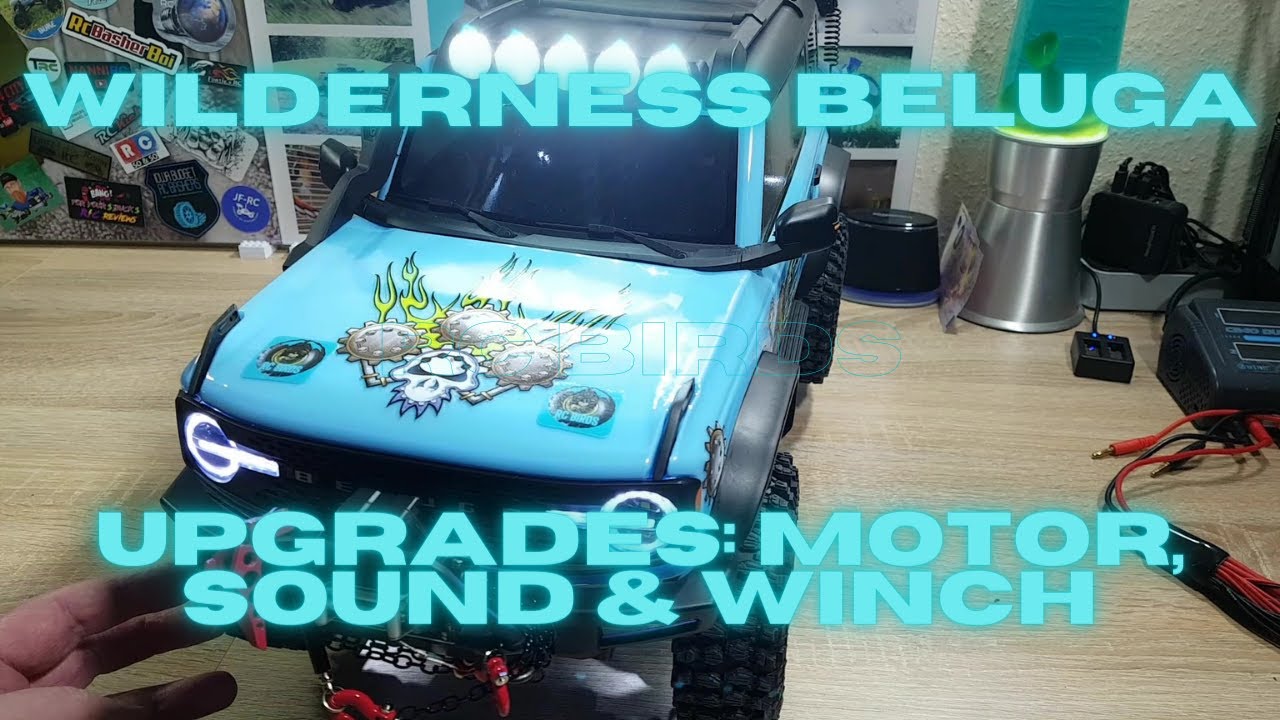 HB Toys Wilderness Beluga R-1003: Upgrading Motor, Sound and Winch